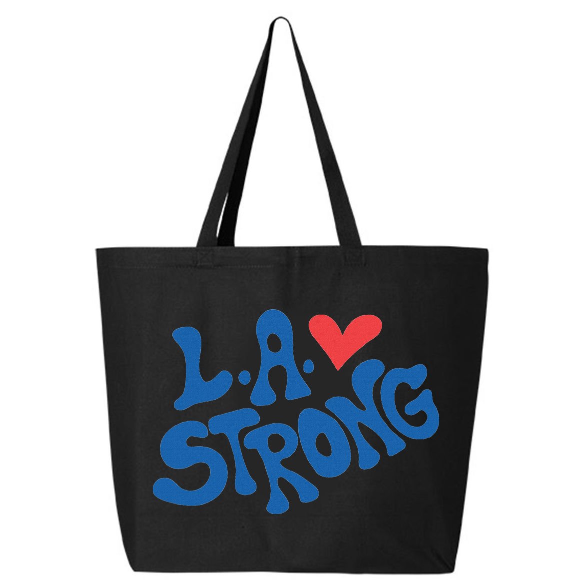 Love La Heart Los Angeles Strong Supportive 25L Jumbo Tote