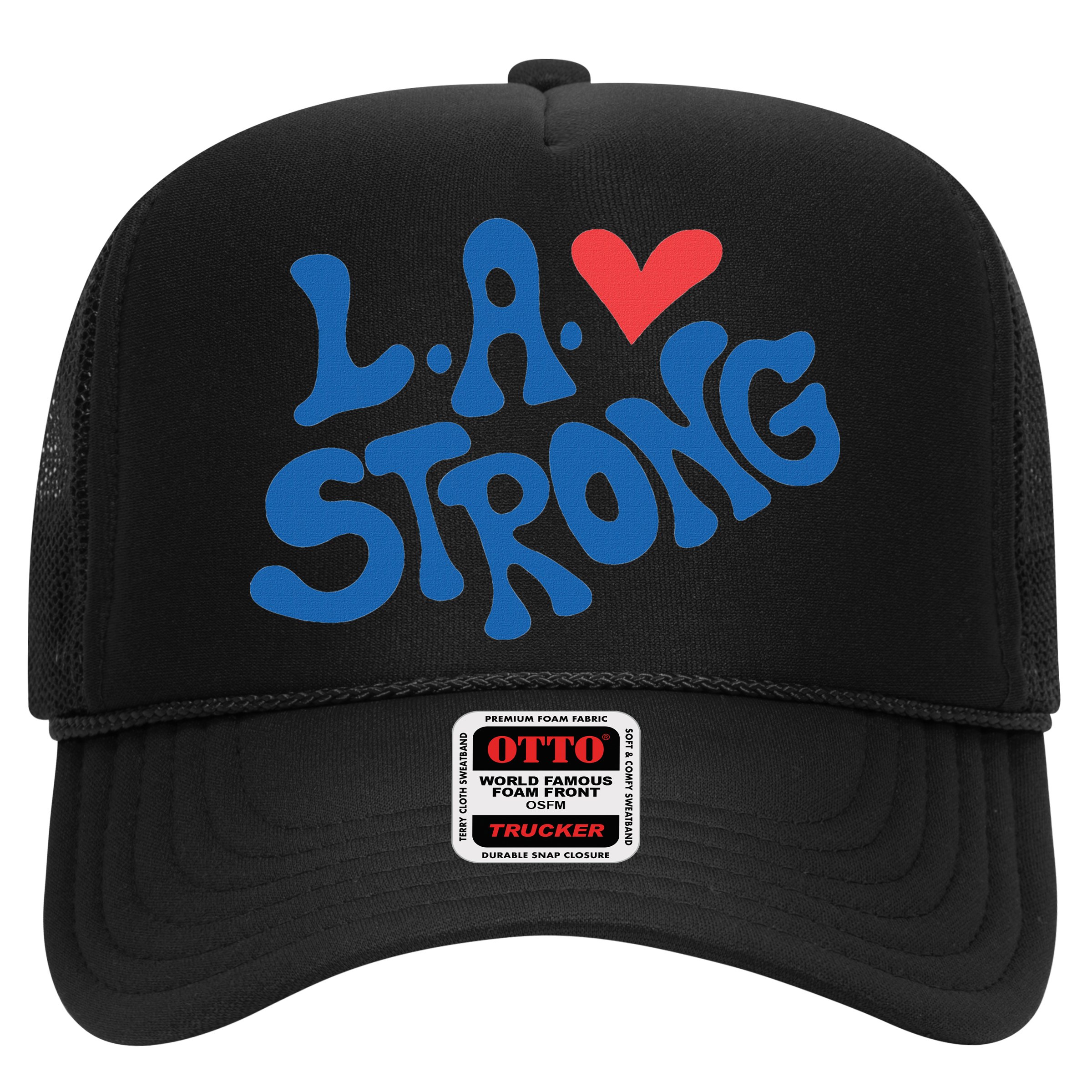 Love La Heart Los Angeles Strong Supportive Hat