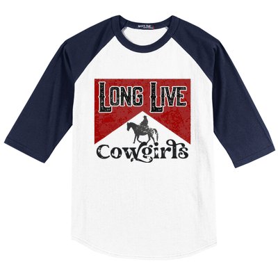 Long Live Howdy Rodeo Western Country Southern Cow Baseball Sleeve Shirt