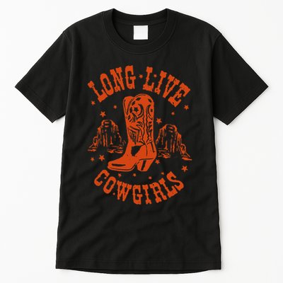 Long Live Howdy Rodeo Western Country Southern Cow Tall T-Shirt