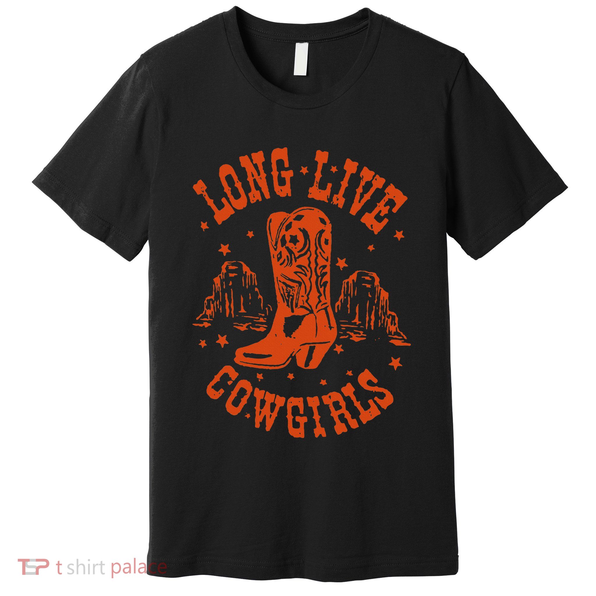 Long Live Howdy Rodeo Western Country Southern Cow Premium T-Shirt