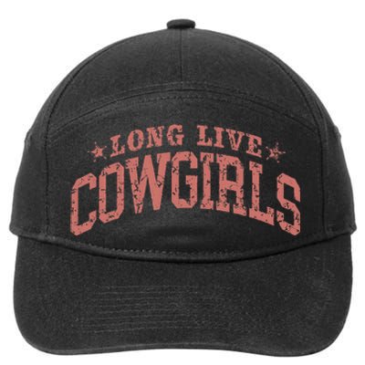 Long Live Howdy Rodeo Western Country Southern Cowgirls 7-Panel Snapback Hat