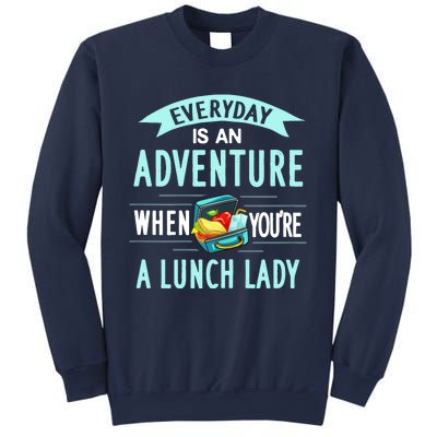 Lunch Lady Holiday Gift School Cafeteria Worker Sweatshirt