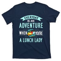 Lunch Lady Holiday Gift School Cafeteria Worker T-Shirt