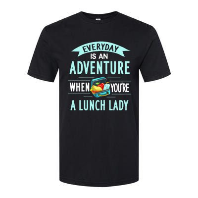 Lunch Lady Holiday Gift School Cafeteria Worker Softstyle CVC T-Shirt