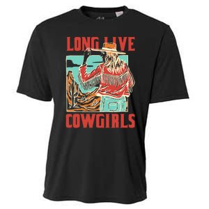 Long Live Howdy Cowgirl Western Country Cowboy Cooling Performance Crew T-Shirt