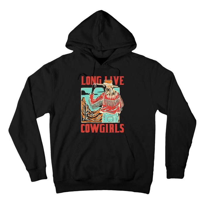 Long Live Howdy Cowgirl Western Country Cowboy Hoodie