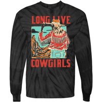 Long Live Howdy Cowgirl Western Country Cowboy Tie-Dye Long Sleeve Shirt