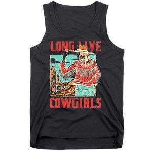 Long Live Howdy Cowgirl Western Country Cowboy Tank Top