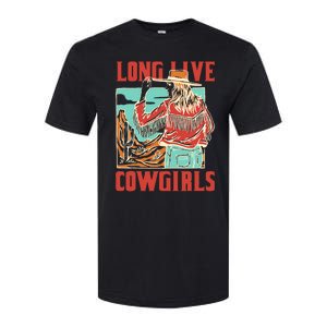 Long Live Howdy Cowgirl Western Country Cowboy Softstyle CVC T-Shirt