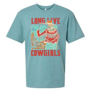 Long Live Howdy Cowgirl Western Country Cowboy Sueded Cloud Jersey T-Shirt