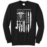 Live Love Heal Nurse Week Gift Nurse Nurse Gift Appreciation Nurse Sweatshirt