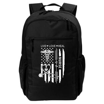 Live Love Heal Nurse Week Gift Nurse Nurse Gift Appreciation Nurse Backpack