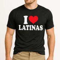 Latinas Love Heart shaped Latin Pride Design Cooling Performance Crew T-Shirt