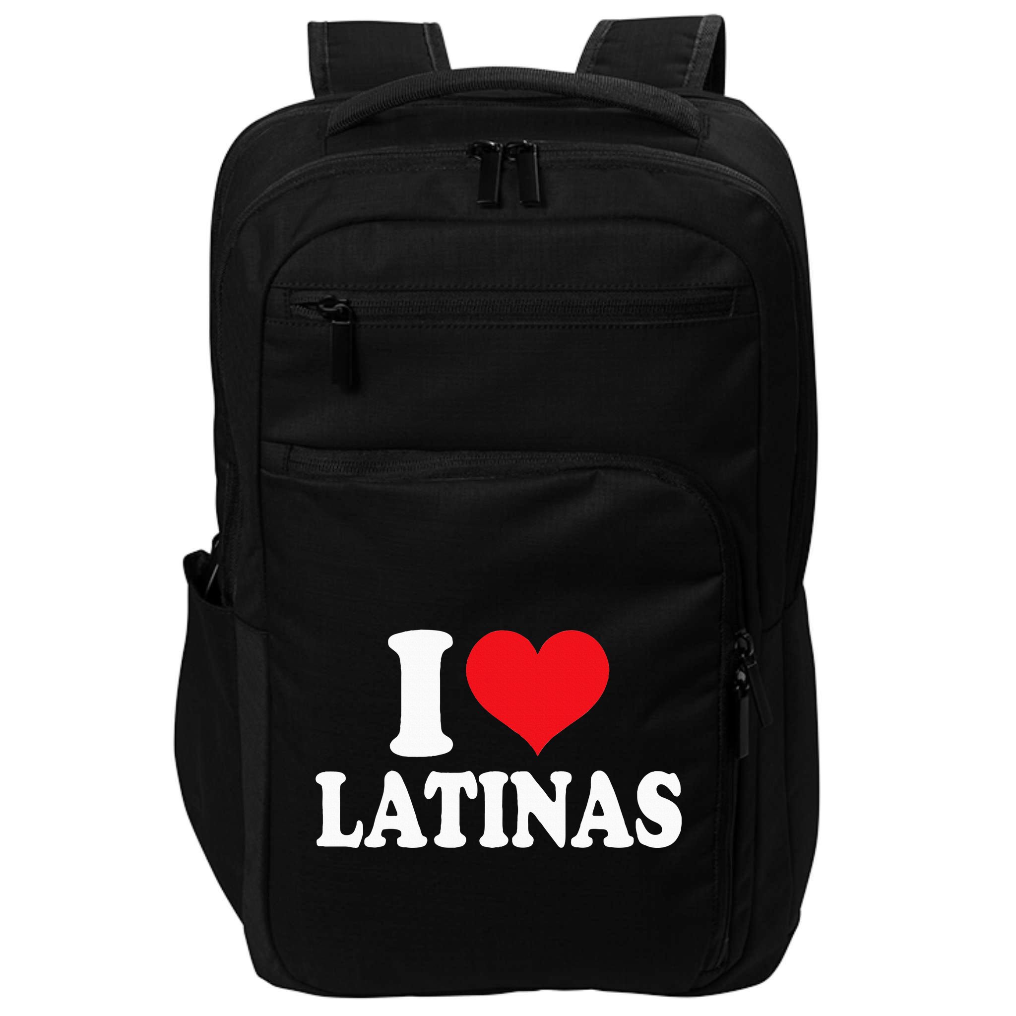 Latinas Love Heart shaped Latin Pride Design Impact Tech Backpack