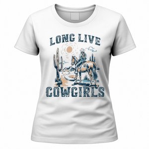 Long Live Howdy Rodeo Western Country Southern Cowgirls Women's T-Shirt