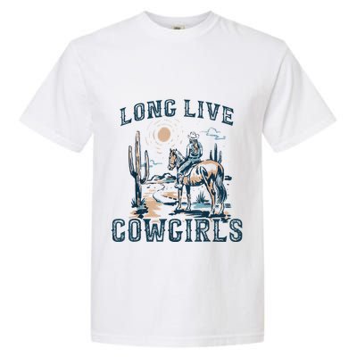 Long Live Howdy Rodeo Western Country Southern Cowgirls Garment-Dyed Heavyweight T-Shirt