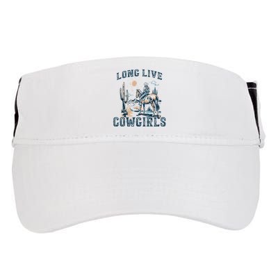Long Live Howdy Rodeo Western Country Southern Cowgirls Adult Drive Performance Visor