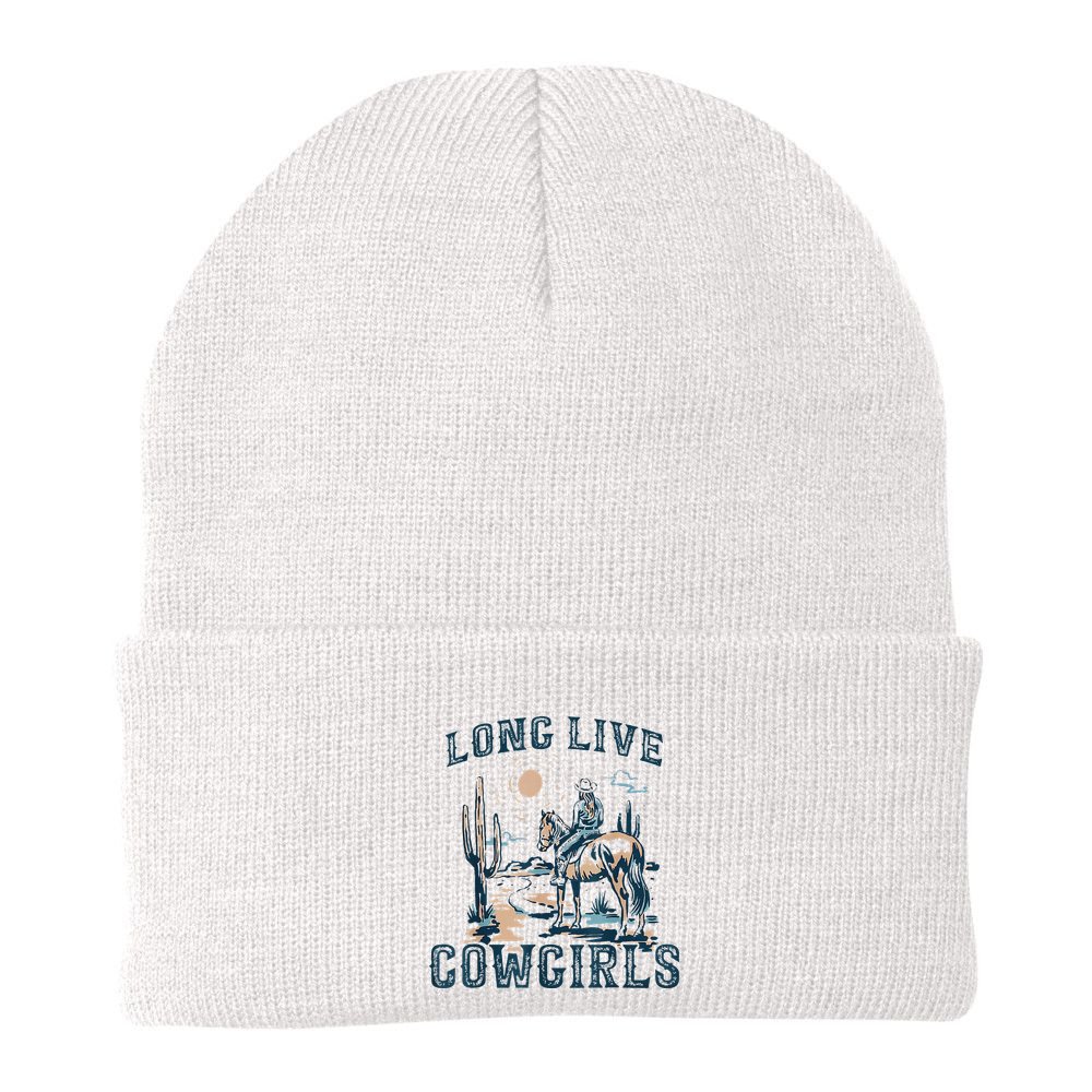 Long Live Howdy Rodeo Western Country Southern Cowgirls Beanie