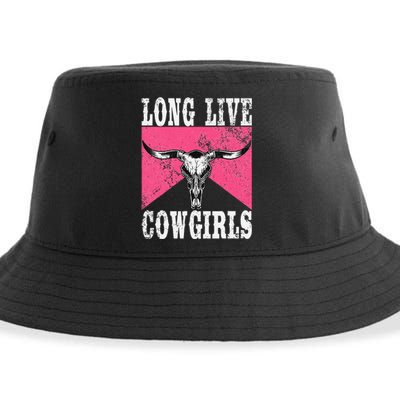 Long Live Howdy Rodeo Western Country Sustainable Bucket Hat