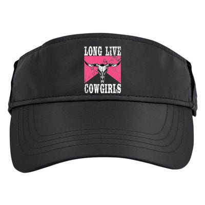 Long Live Howdy Rodeo Western Country Adult Drive Performance Visor