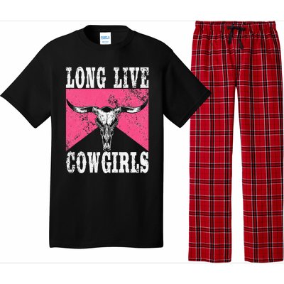 Long Live Howdy Rodeo Western Country Pajama Set