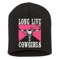 Long Live Howdy Rodeo Western Country Short Acrylic Beanie