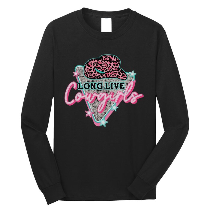 Long Live Howdy Rodeo Western Country Southern Cowgirls Long Sleeve Shirt