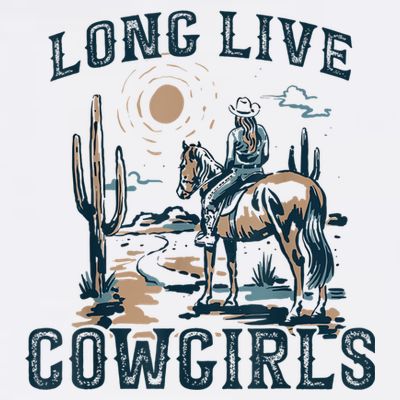 Long Live Howdy Rodeo Western Country Southern Cowgirls T-Shirt