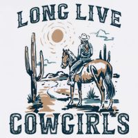 Long Live Howdy Rodeo Western Country Southern Cowgirls Womens Tank Top