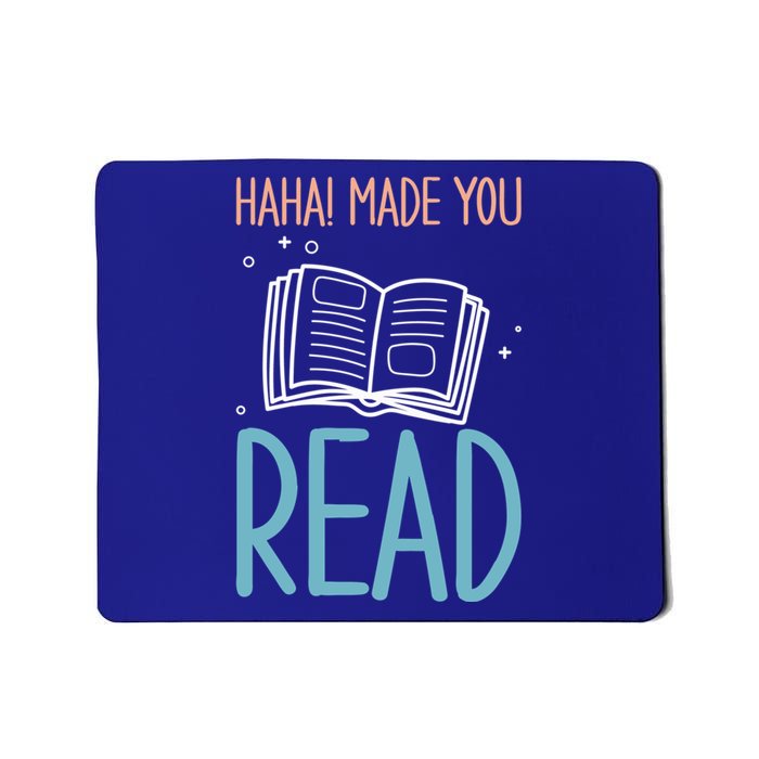 Library Lady Haha Made You Read Librarians School Librarians Meaningful Gift Mousepad