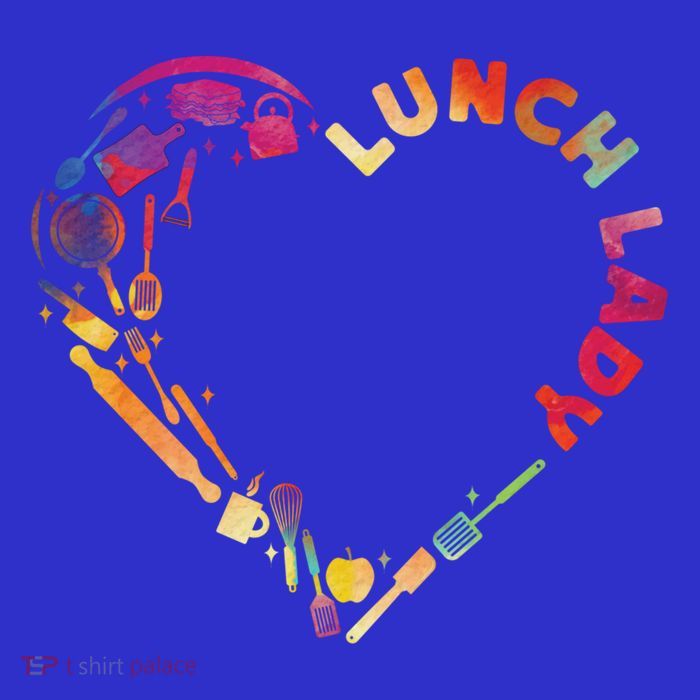 Lunch Lady Heart Lunch Lady T-Shirt
