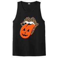 Leopard Lips Halloween Lips Vampire Mouth Pumpkin Tongue PosiCharge Competitor Tank