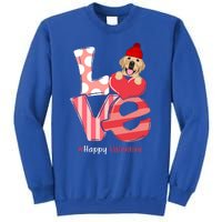 Love Labrador Happy Valentine Day Labrador Lover Gift Sweatshirt