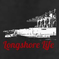 Longshore Life Ilwu Cranes Containers Utr Cool Comfort Performance Bucket Hat