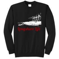 Longshore Life Ilwu Cranes Containers Utr Sweatshirt