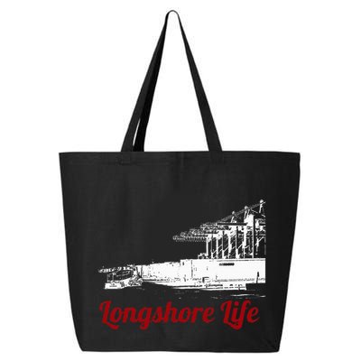Longshore Life Ilwu Cranes Containers Utr 25L Jumbo Tote