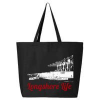 Longshore Life Ilwu Cranes Containers Utr 25L Jumbo Tote