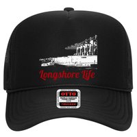 Longshore Life Ilwu Cranes Containers Utr Hat