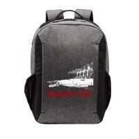 Longshore Life Ilwu Cranes Containers Utr Vector Backpack