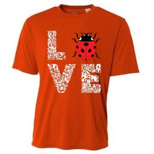 Ladybugs Love Insects Bugs Entomology Sweet Cooling Performance Crew T-Shirt