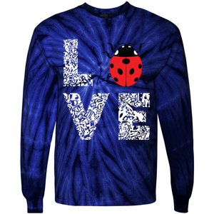 Ladybugs Love Insects Bugs Entomology Sweet Tie-Dye Long Sleeve Shirt