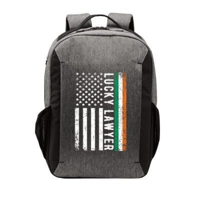 Lucky Lawyer Irish American Flag St Patricks Day Gift Vector Backpack