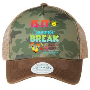 Lunch Lady Is It Summer Break Yet Last Day Of School Legacy Tie Dye Trucker Hat