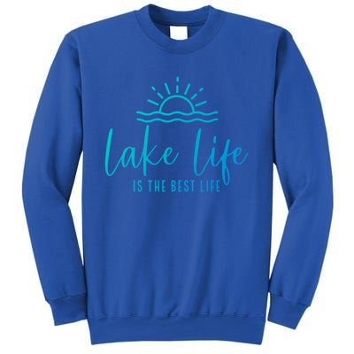 Lake Life Is The Best Life Lake Vibes Summer Vacation Gift Sweatshirt