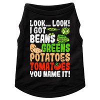 Look Look I Got Beans Greens Potatoes Tomatoes You Name It Doggie Tank