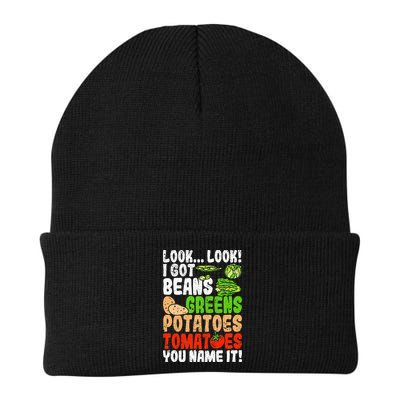 Look Look I Got Beans Greens Potatoes Tomatoes You Name It Beanie