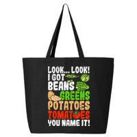 Look Look I Got Beans Greens Potatoes Tomatoes You Name It 25L Jumbo Tote