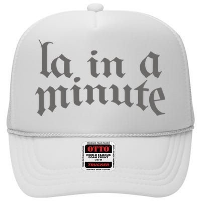 Limited L.A. In A Minute High Crown Mesh Back Trucker Hat