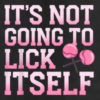 Lollipop Lick It Not Going To Lick Itself Candy Sweet Microfiber Hand Towel
